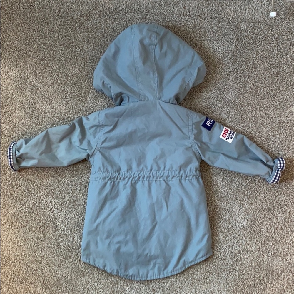 Baby Boy Lined Fall Jacket Size 12 Months - Picture 2 of 4